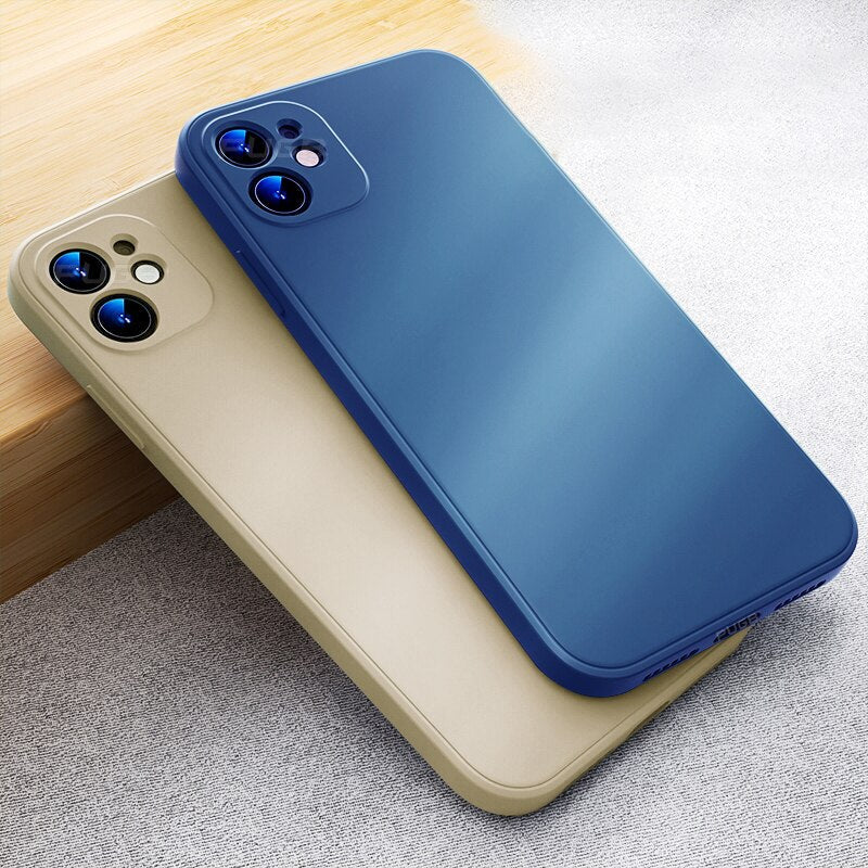 Saturn - Liquid Silicone Case | Zachte beschermende case voor iPhone 11, 12 en 13