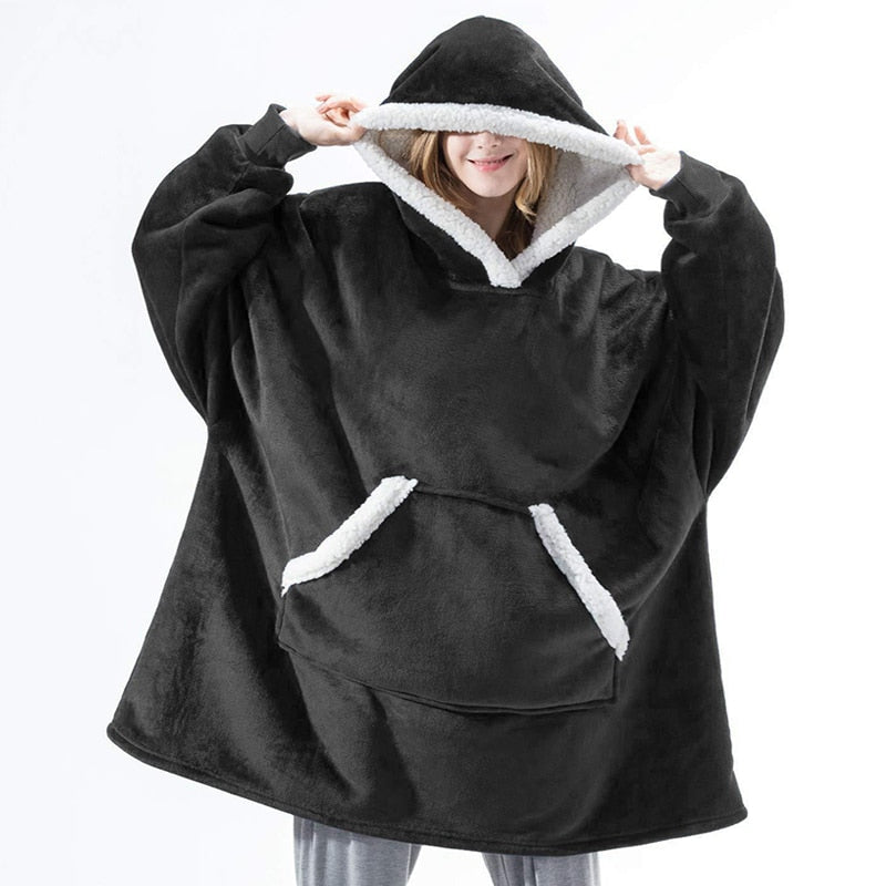 Adōre Hoodie & Deken | Heerlijke Combinatie van een Zachte Hoodie en Comfy Deken in één!