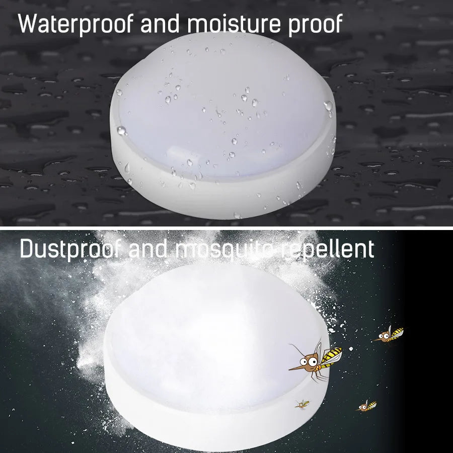 Moderne Waterdichte LED Plafondlamp voor Badkamer en Buiten - 16W/20W Ronde Plafonniere met Oppervlaktemontage-3