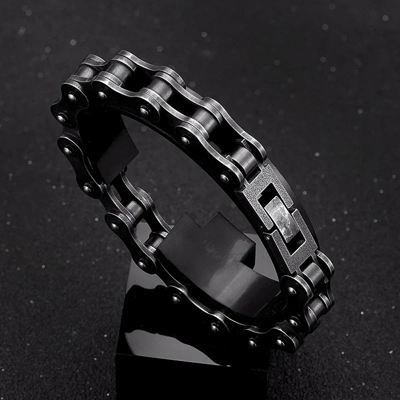 Titan Craft Vintage Zwarte Kettingarmband
