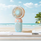 Handheld Oplaadbare Ventilator – Compact USB Mini Ventilator met 5 Snelheden 0