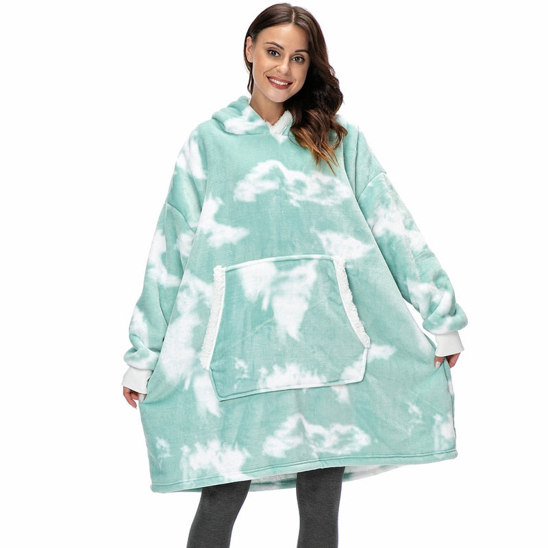 Adōre Hoodie & Deken | Heerlijke Combinatie van een Zachte Hoodie en Comfy Deken in één!