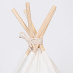 Moderne Boho Honden Teepee met Pluche Hondenbed Kussen