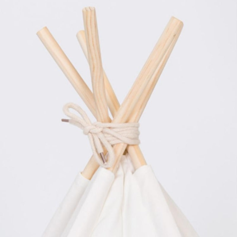 Moderne Boho Honden Teepee met Pluche Hondenbed Kussen