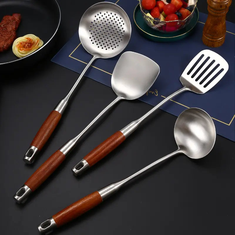 Luxe roestvrijstalen keukengereedschapset