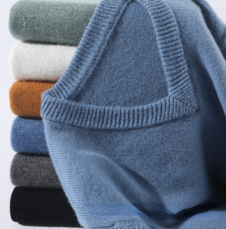 Hermann - Stijlvolle cashmere trui