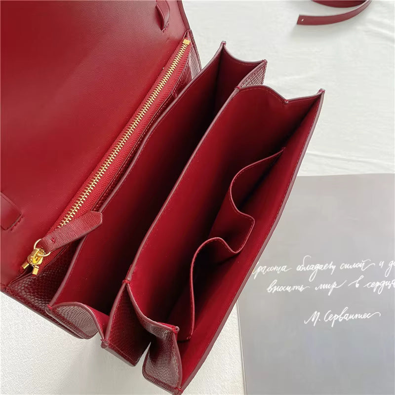 De Regency Crossbody Leren Tas