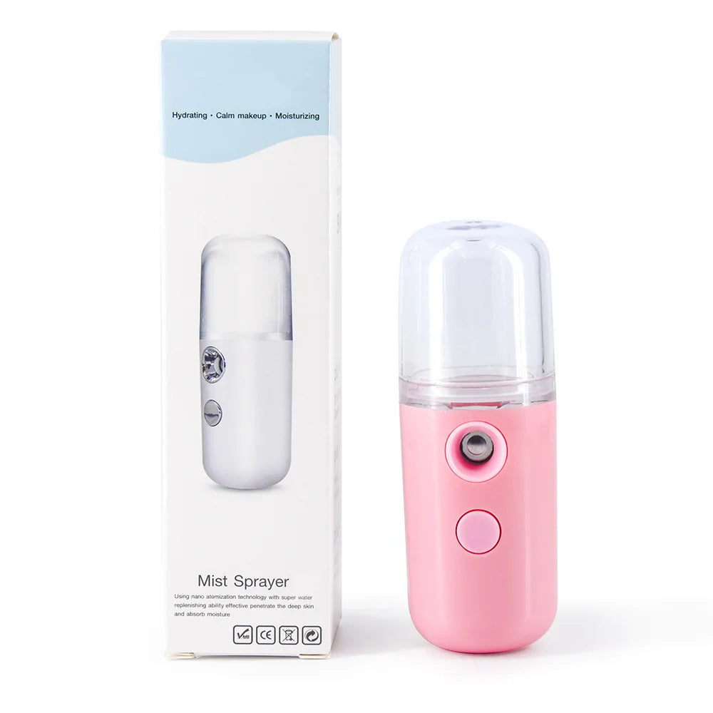 Gezichts Hydratatie Spray Oplaadbaar Compacte Nevel Huid