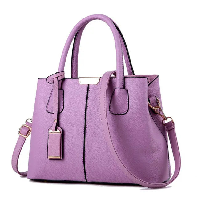 Emily leren handtas