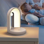 ArcLine Tafellamp – Moderne Boogvorm in Wit of Roze