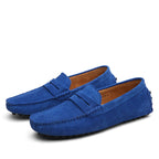 Loafers Suède Italiaanse Casual Voor Heren Met Comfort