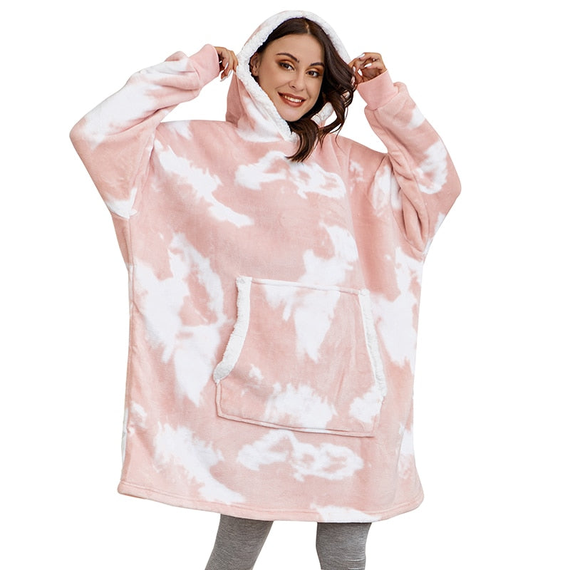 Adōre Hoodie & Deken | Heerlijke Combinatie van een Zachte Hoodie en Comfy Deken in één!