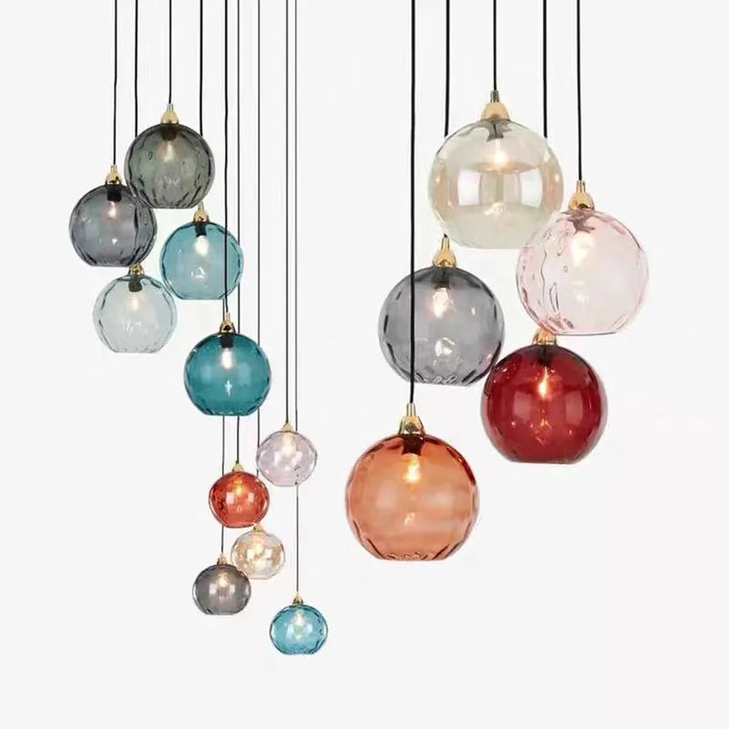 HelderBol - Glazen Bol Hanglamp voor een Stijlvolle Verlichting-5