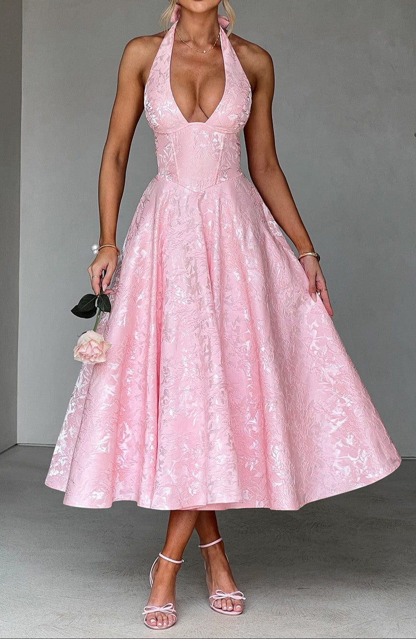 Helena Midi-jurk - Blush 1