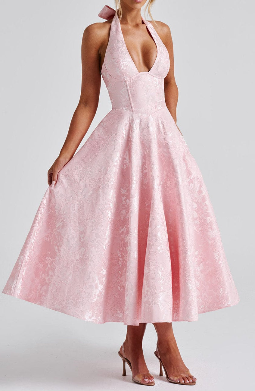 Helena Midi-jurk - Blush 5