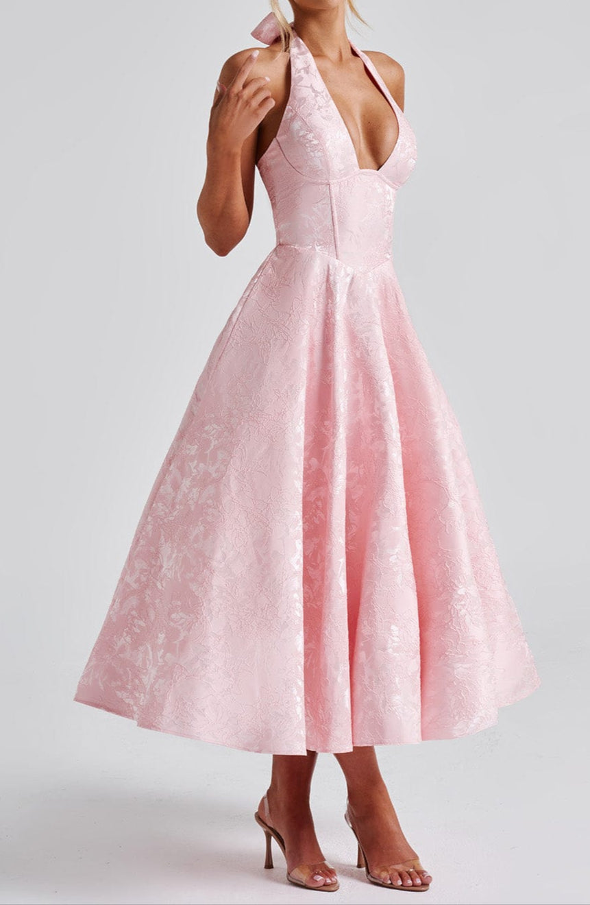 Helena Midi-jurk - Blush 8