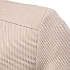 Heren Bomberjack Slim Fit Waffle Knit Blend 2