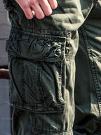Heren Cargo Broek Katoen Casual Outdoor Comfort 3
