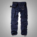 Heren Cargo Broek Katoen met 8 Zakken 7