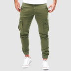 Heren Cargo Broek Slim Fit Katoenmix 1