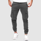 Heren Cargo Broek Slim Fit Katoenmix 3