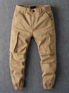 Heren Cargo Jogger Broek Katoen Camouflage 2
