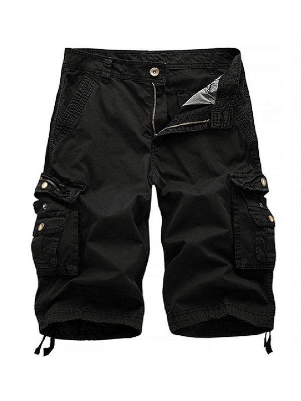 Heren Cargo Shorts Katoen Met Grote Zakken 3