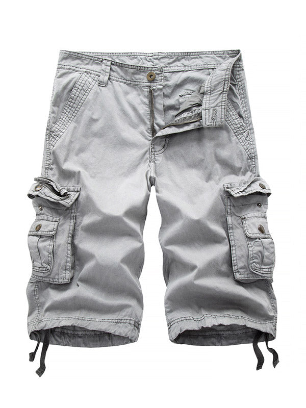 Heren Cargo Shorts Katoen Met Grote Zakken 4
