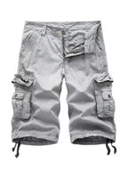 Heren Cargo Shorts Katoen Met Grote Zakken 4