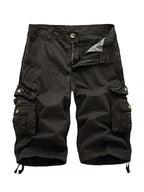 Heren Cargo Shorts Katoen Met Grote Zakken 5