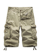 Heren Cargo Shorts Katoen Met Grote Zakken 6