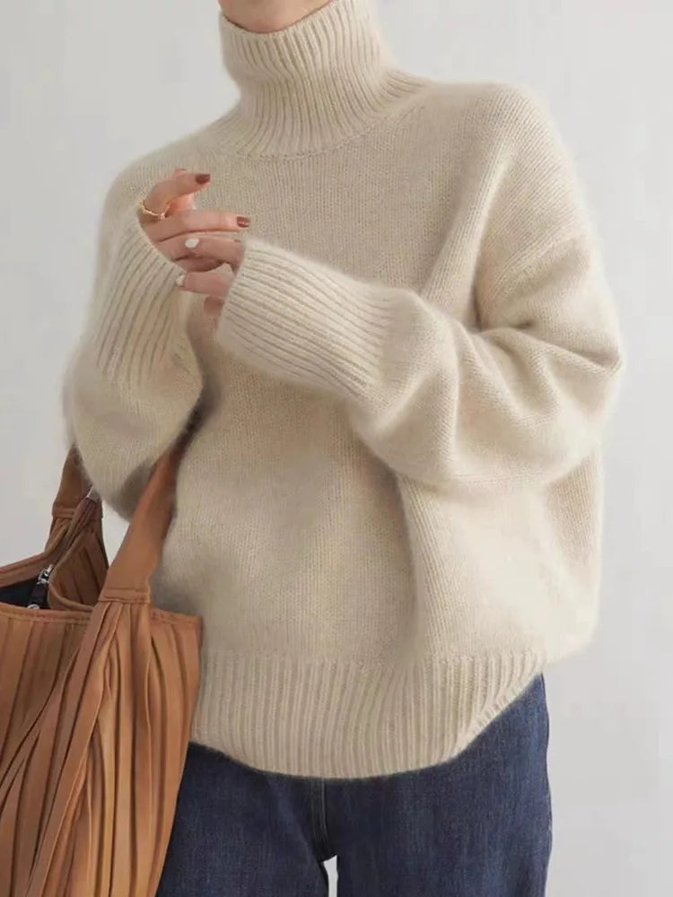 Heren Coltrui Wol Luxe Rollkragenpullover 3