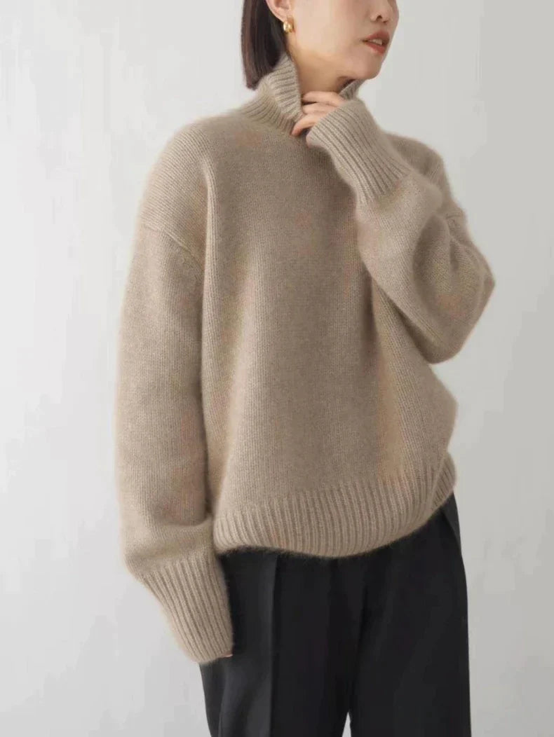 Heren Coltrui Wol Luxe Rollkragenpullover 5