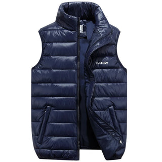Heren Donsvest Polyester Klassiek 0