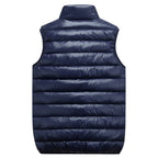 Heren Donsvest Polyester Klassiek 4