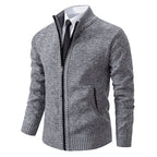 Heren Fleece Vest Slim Fit met Rits 2