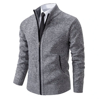 Heren Fleece Vest Slim Fit met Rits 2
