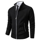 Heren Fleece Vest Slim Fit met Rits 3