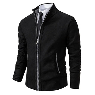 Heren Fleece Vest Slim Fit met Rits 3