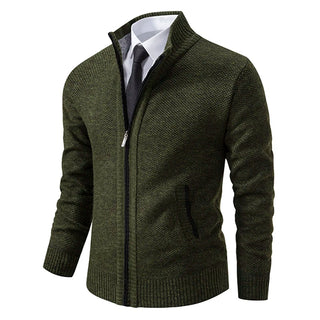 Heren Fleece Vest Slim Fit met Rits 4