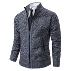 Heren Fleece Vest Slim Fit met Rits 5