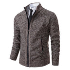 Heren Fleece Vest Slim Fit met Rits 6
