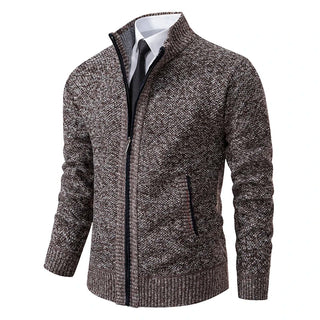 Heren Fleece Vest Slim Fit met Rits 6