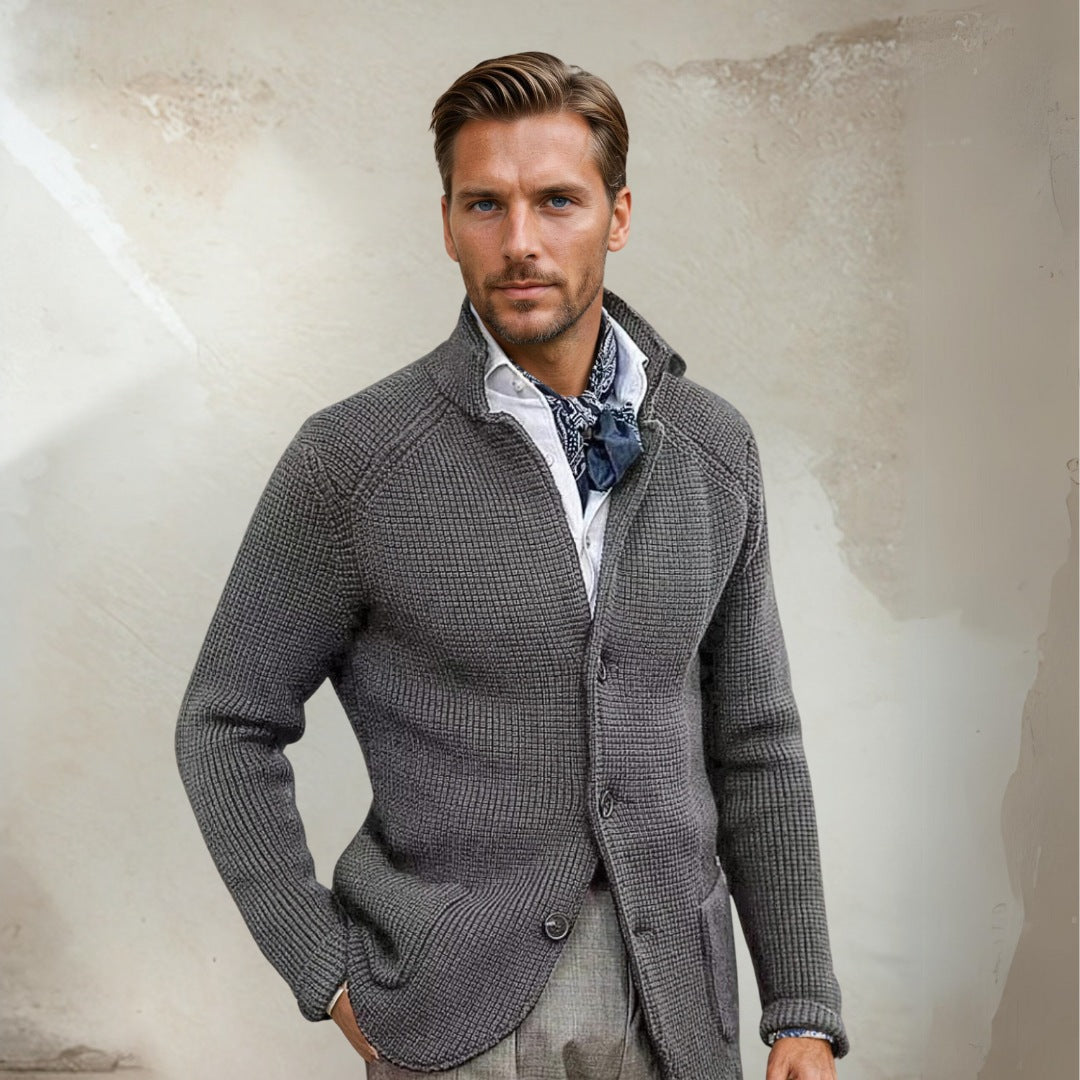 Heren Gilet Wolmix Tailored Fit 1