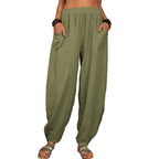 Heren Harem Broek Katoen Relaxed Fit 10