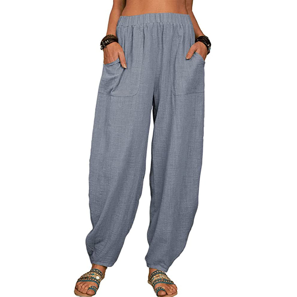 Heren Harem Broek Katoen Relaxed Fit 11