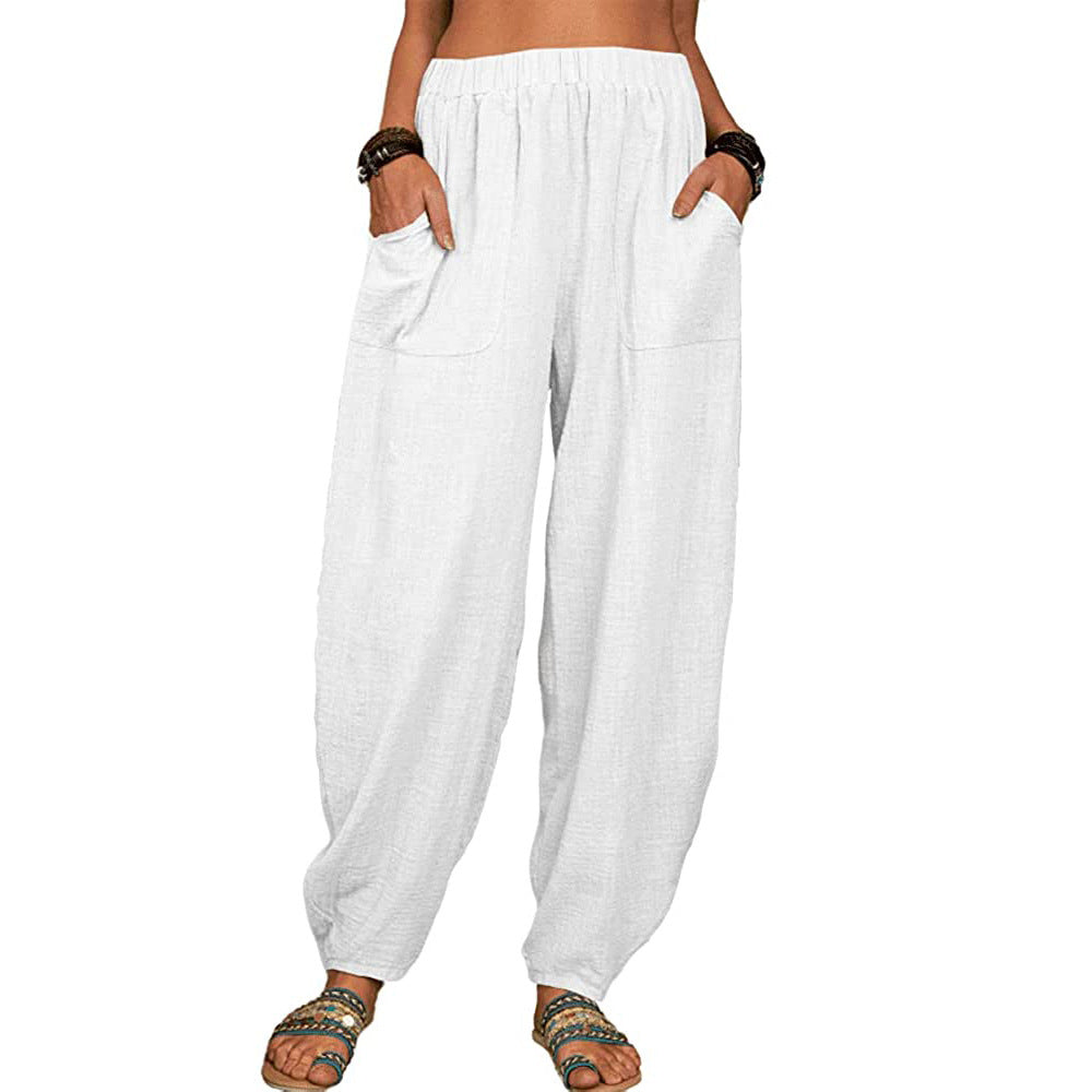 Heren Harem Broek Katoen Relaxed Fit 12