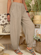 Heren Harem Broek Katoen Relaxed Fit 3