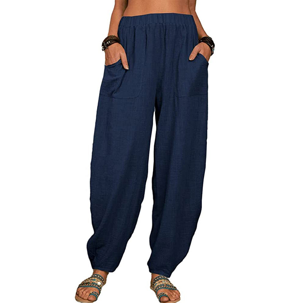 Heren Harem Broek Katoen Relaxed Fit 5