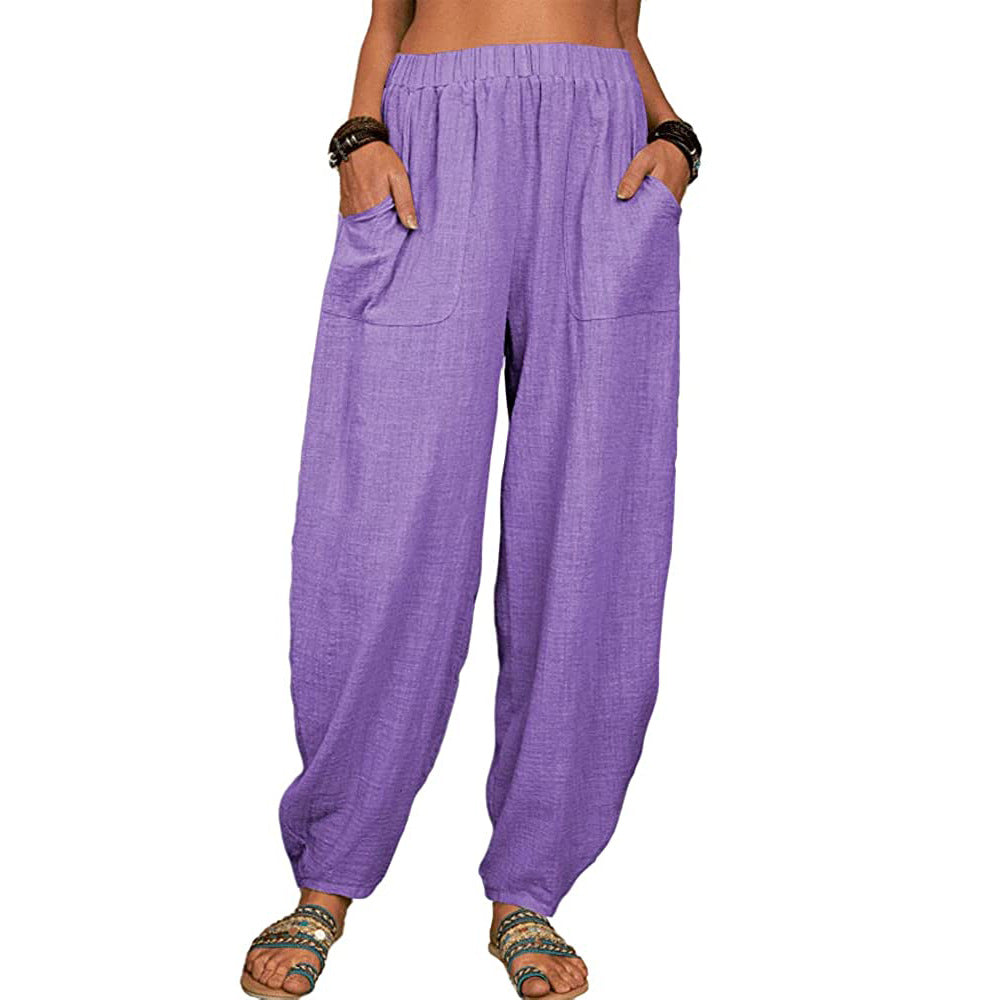 Heren Harem Broek Katoen Relaxed Fit 6